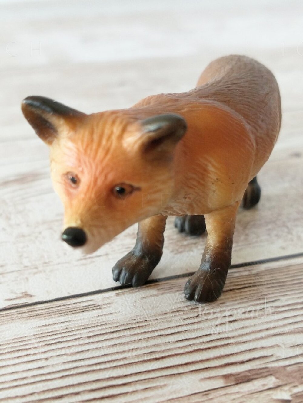 Schleich Red Fox Wildlife Figure 2004 Retired 14338 Animal Predator Canid Canine